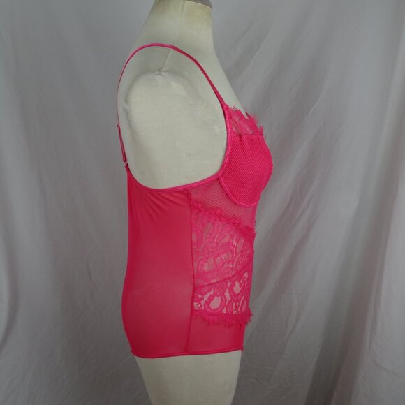 Kaei & Shi Pink One Piece Lingerie Size XXL - Picture 2 of 12